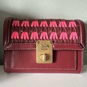 Coach leather wallen